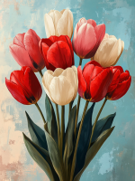 Tulipánová kytica – 25-511