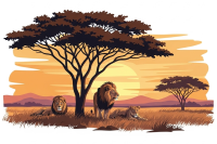 Lvi na savane
