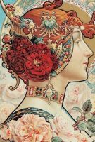 Obraz v štýle Alphonse Mucha – AR-221