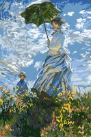 Claude Monet: Žena s slnečníkom
