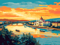 Panorama Budapešti