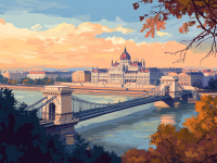 Budapest - Reťazový most – DL24-028