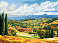 Provensálsky krajinný scenár – DL24-092