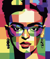 Frida Kahlo moderný portrét – FR24-003