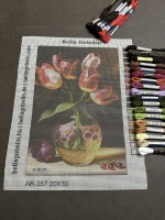 Tulipánový kytica